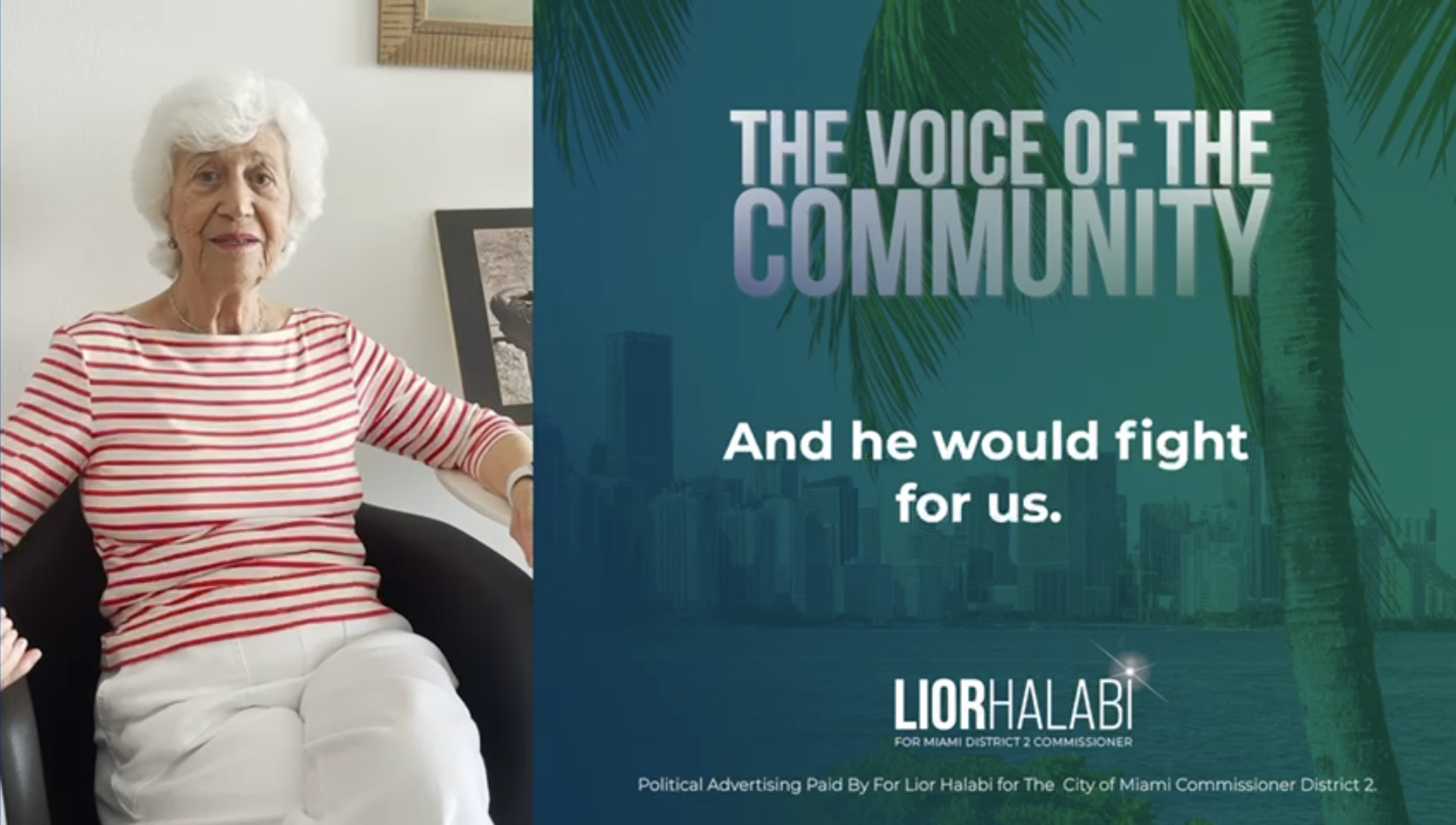 The Voice of the Community Speaks Out: Eva Endorses Lior Halabi